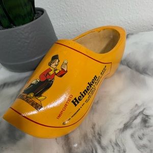 Heineken Wooden Clog